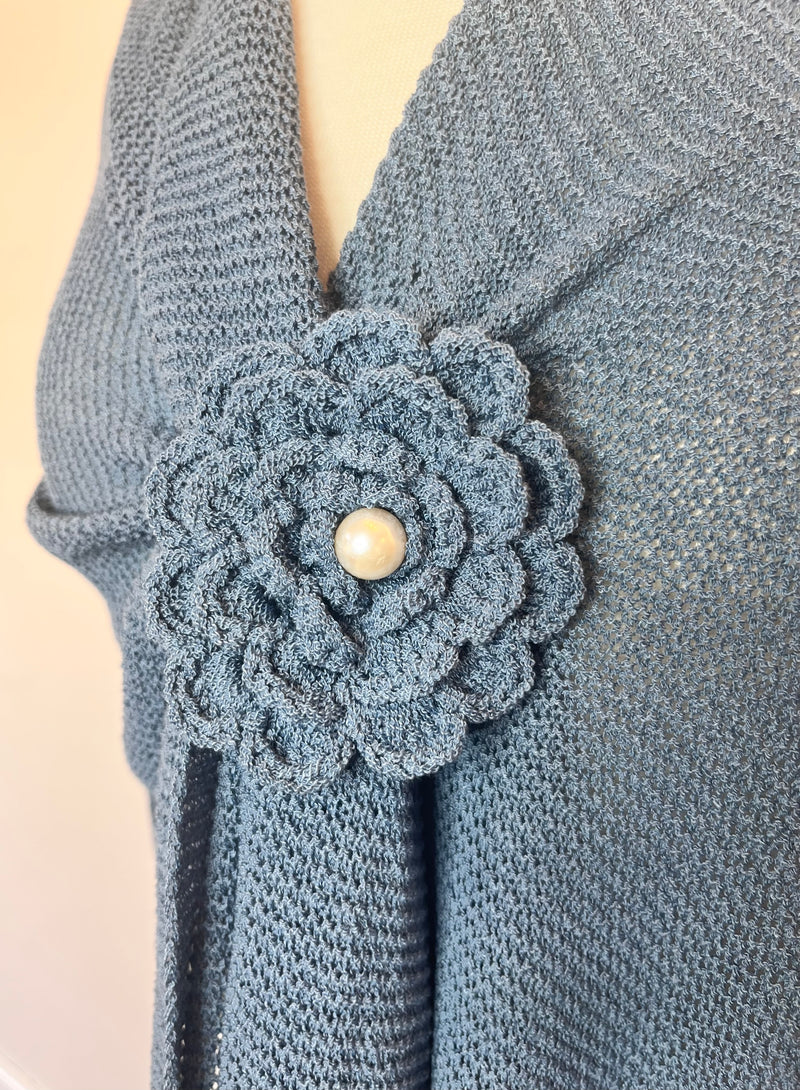 Bermuda Sail Wrap w/Removable Flower Pin