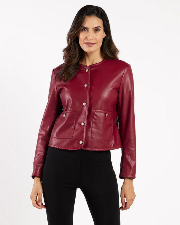 Hope Faux Leather Jacket