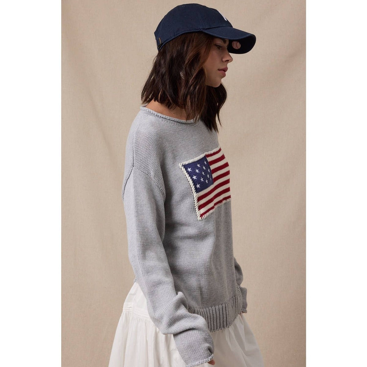 American Flag Sweater - 2 Colors