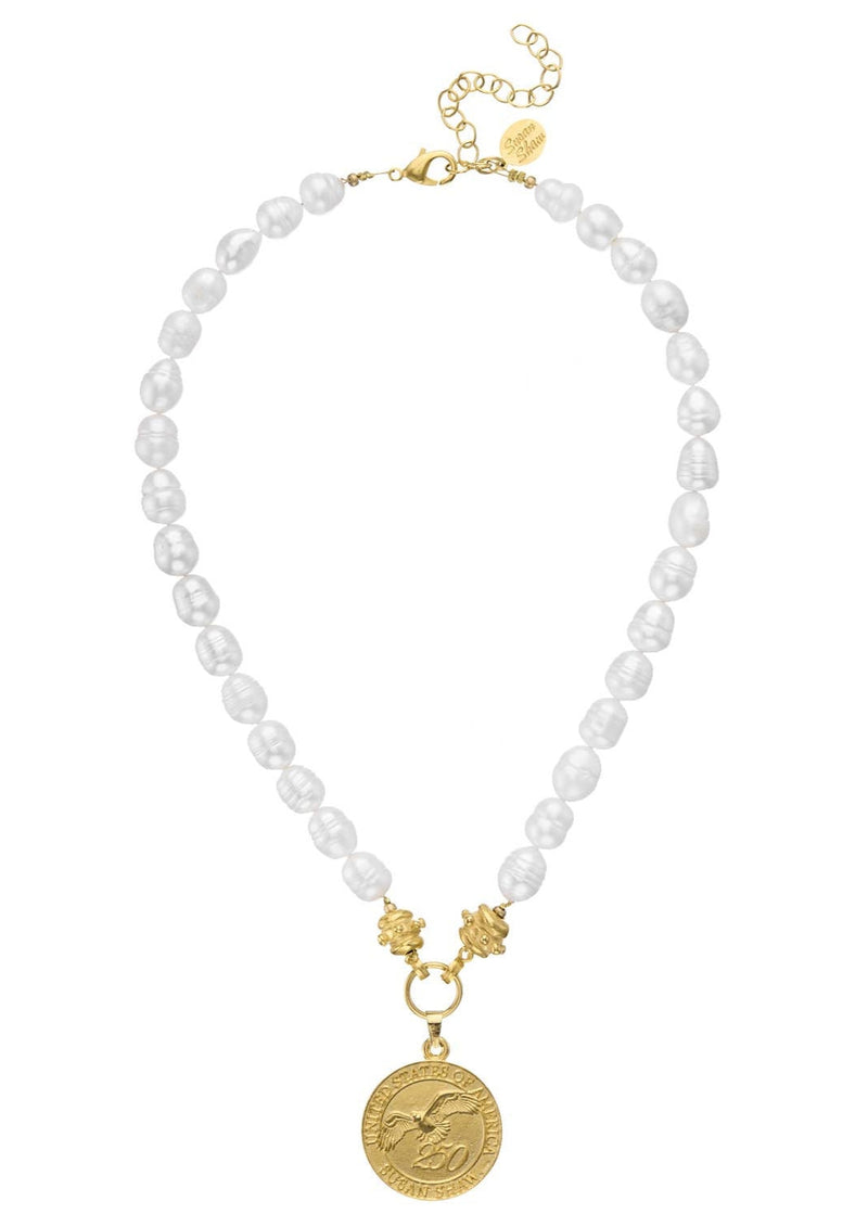 America 250 Pearl Necklace