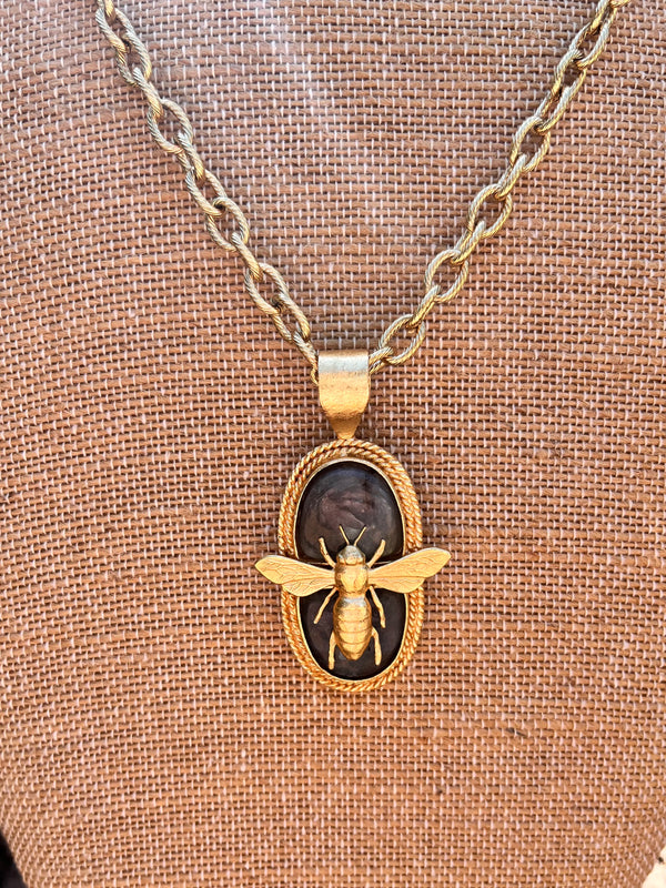 Bee Long Necklace