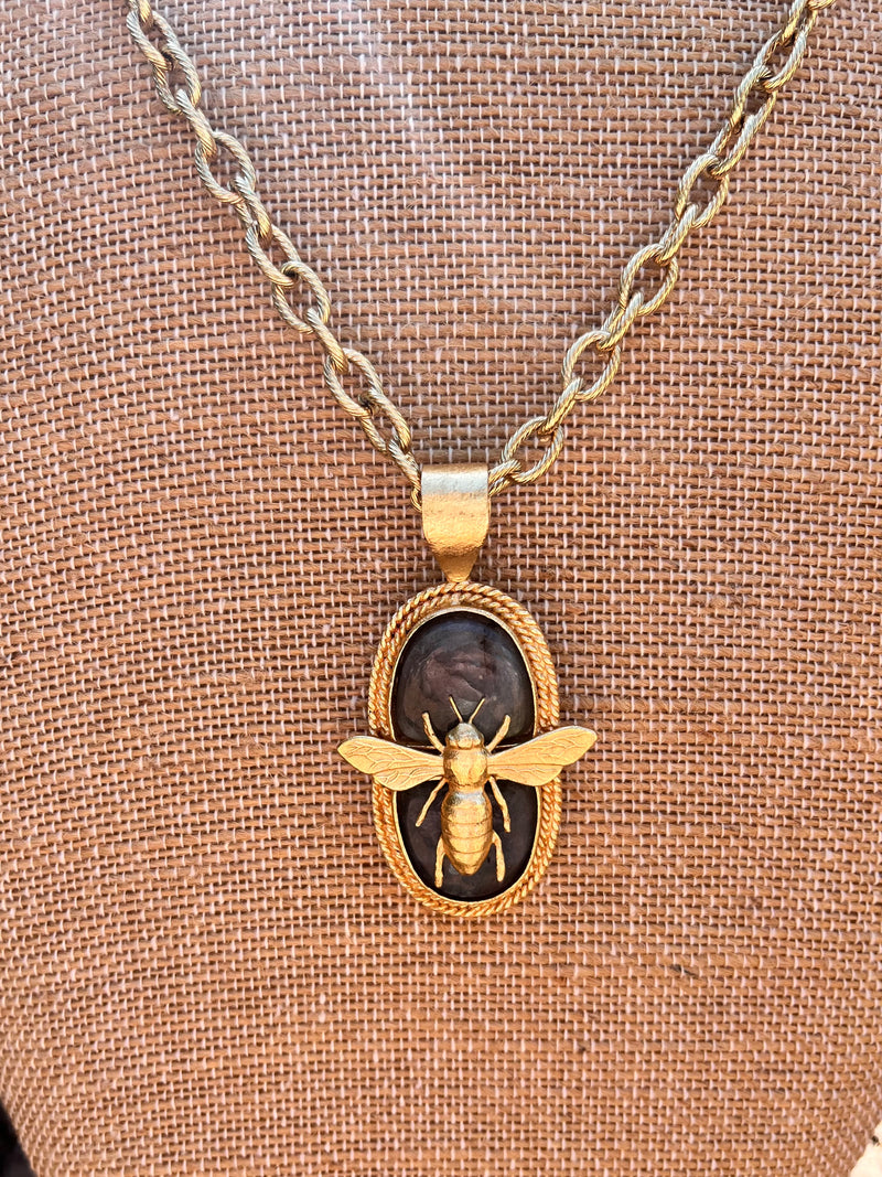 Bee Long Necklace