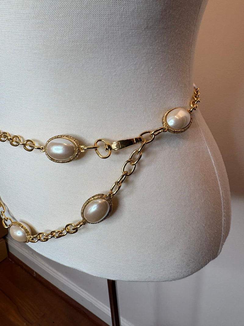 Pearl Chain Belt
