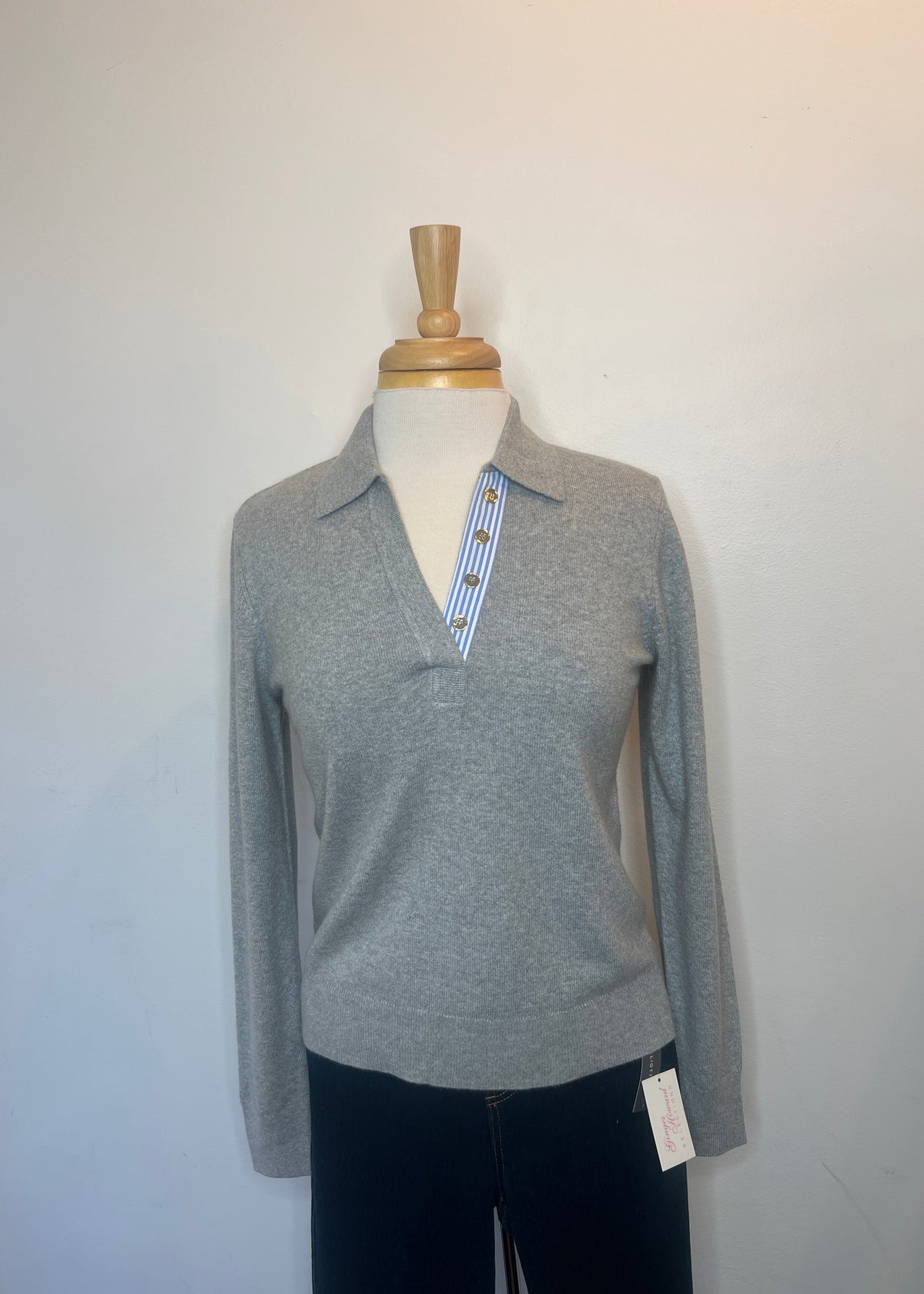 Varsity Line Sweater