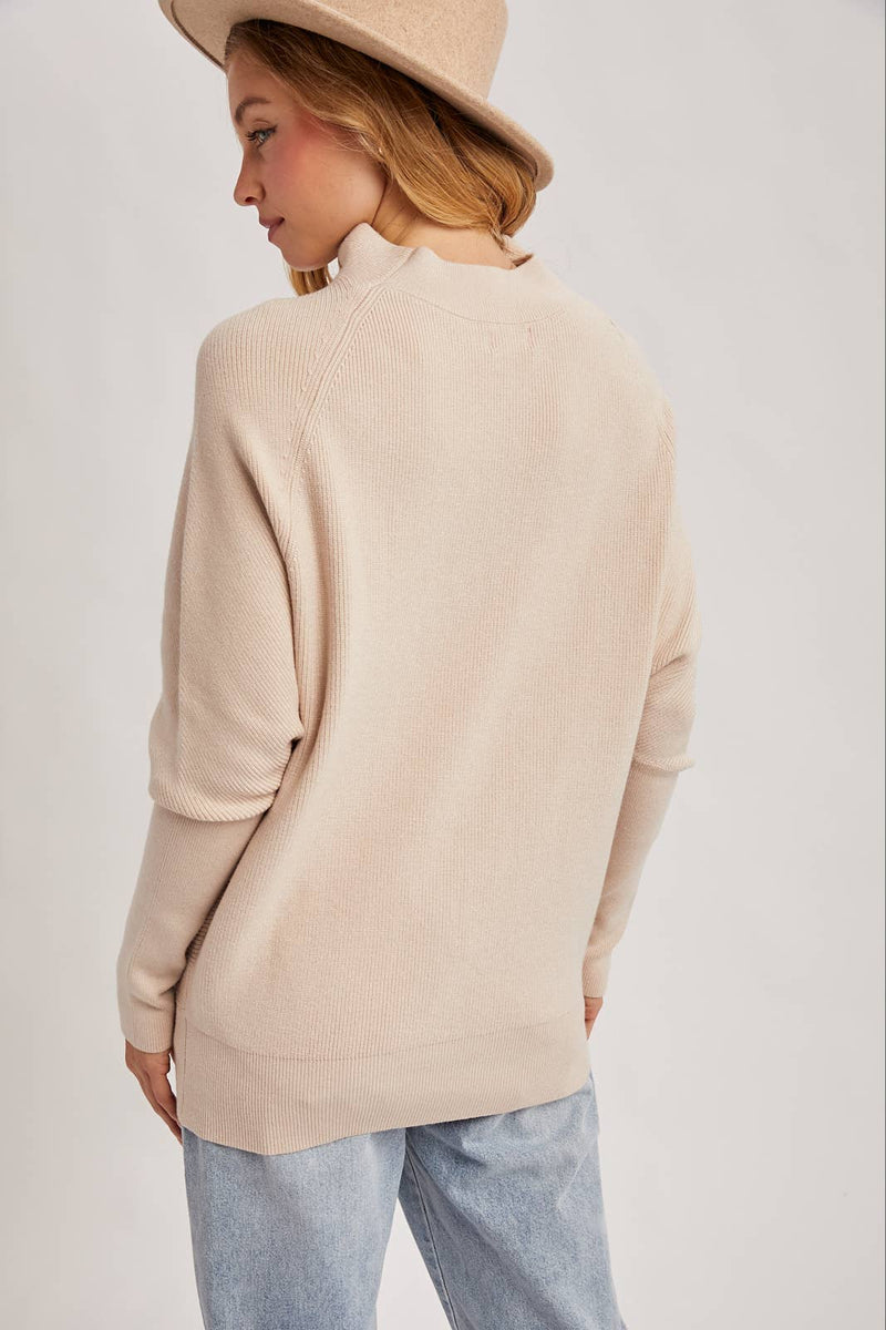 Dolman Sleeve Sweater - Shell