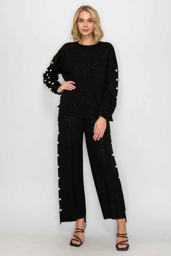Katri Top with Glitter