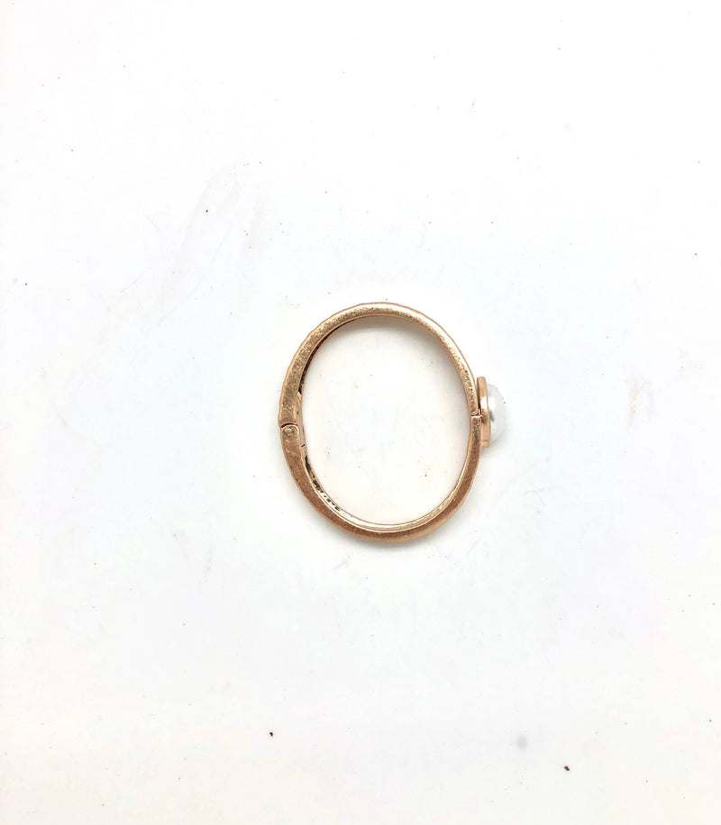 Matte Gold Pearl Bracelet