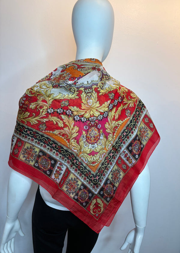 Printed Silk Square