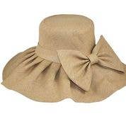 5" Pleated Brim Paper Hat - Bronze