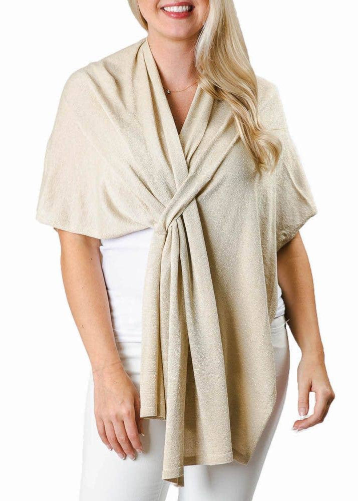 Lightweight Kaylie Wrap - Gold