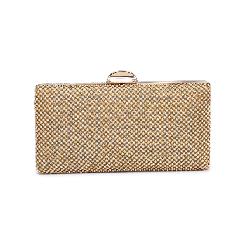 Gardenia Clutch - 2 Colors One Size Gold
