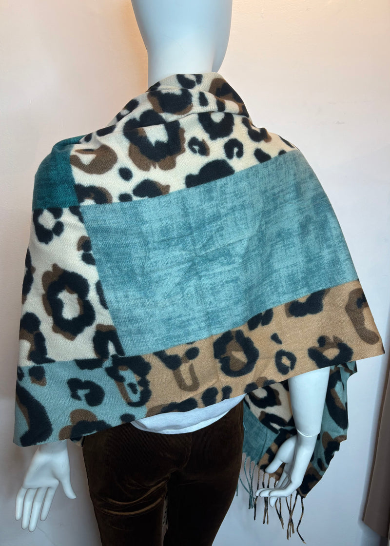 Animal Patch Soft Stole - 2 Colors