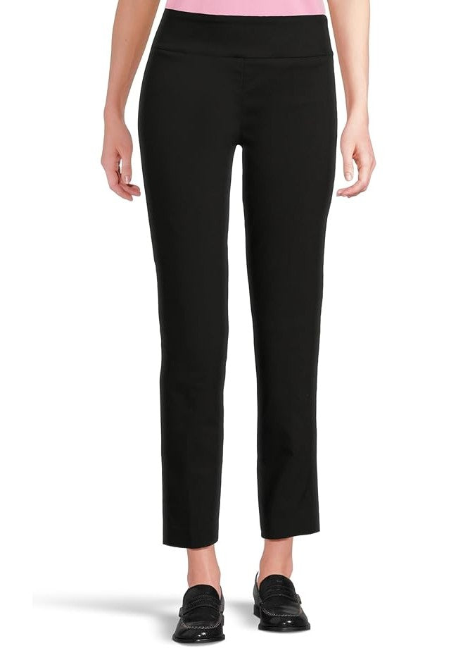 Ankle Pant w/ Back Slit - 4 Colors