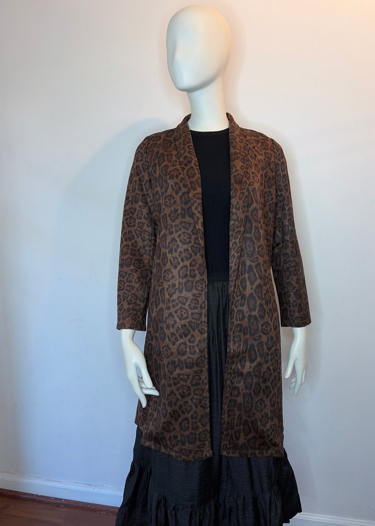 Animal Print Coat