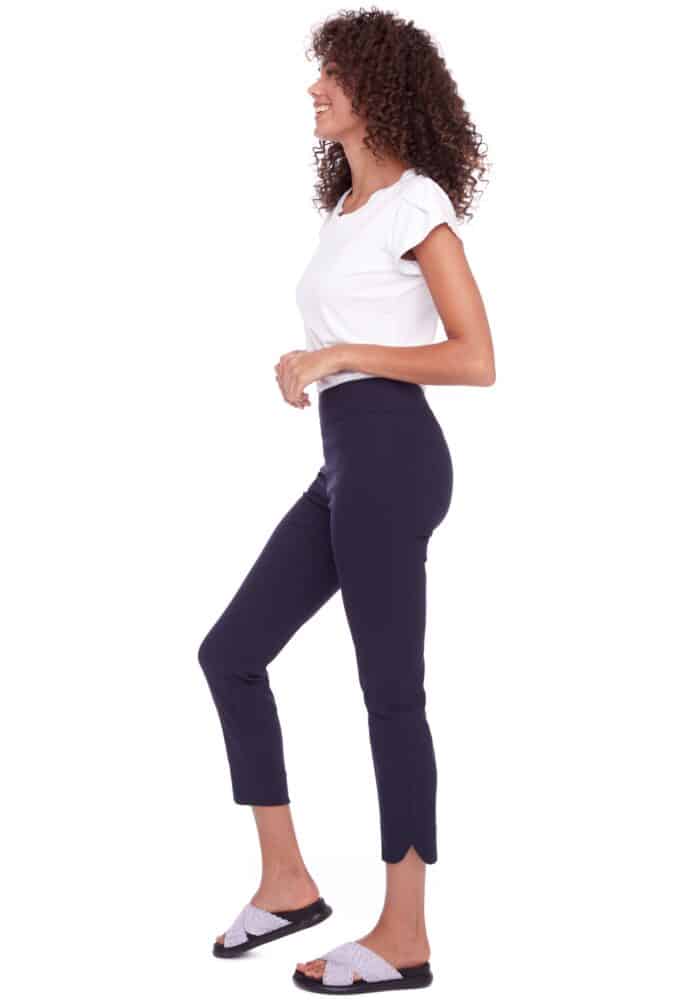 Slim Ankle Pant - Navy