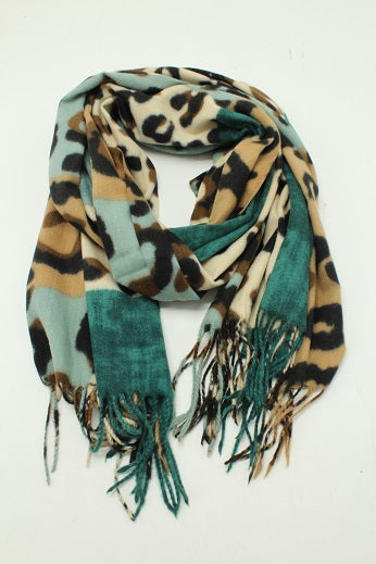 Animal Patch Soft Stole - 2 Colors
