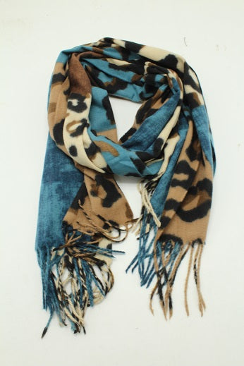 Animal Patch Soft Stole - 2 Colors