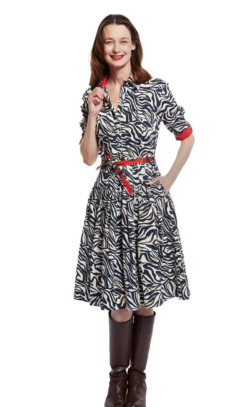 Mrs Maisel Dress Zebra Print Dress