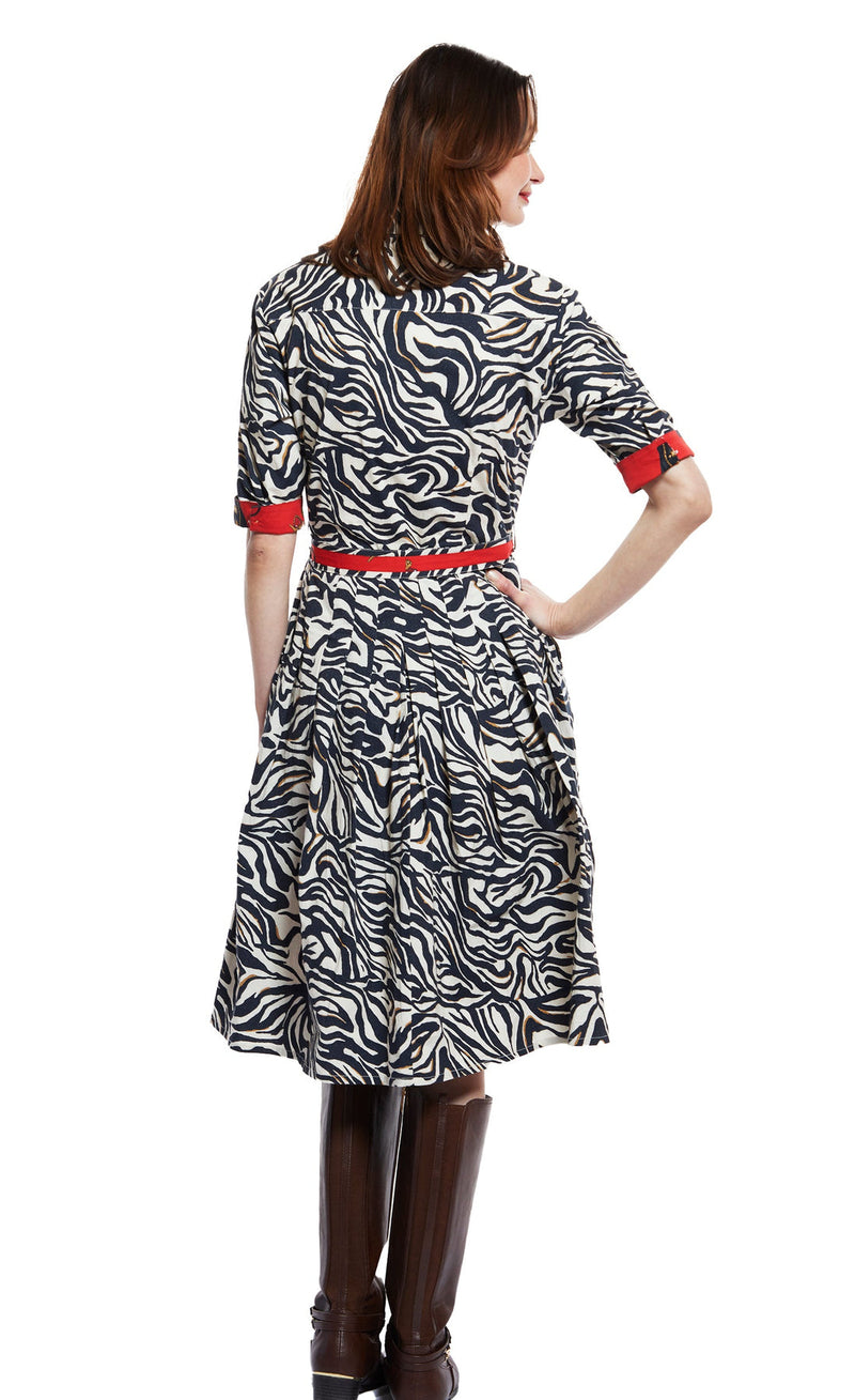 Mrs Maisel Dress Zebra Print Dress