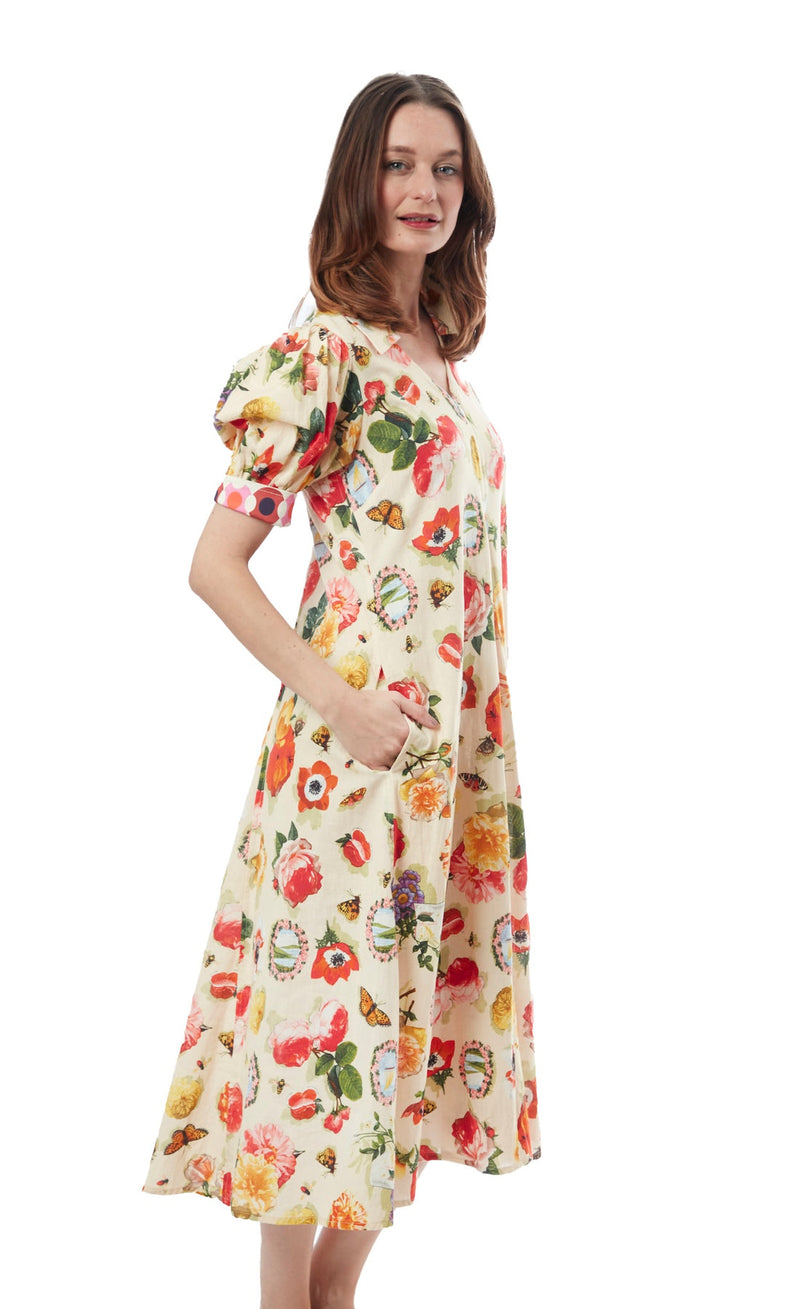 Montauk Dress - Botanical Floral