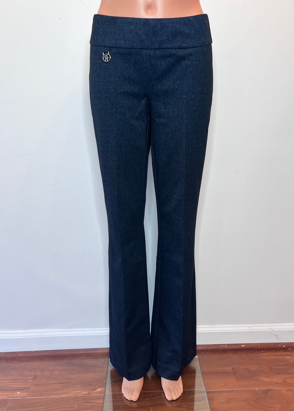 Pull On Full Length Denim Pant