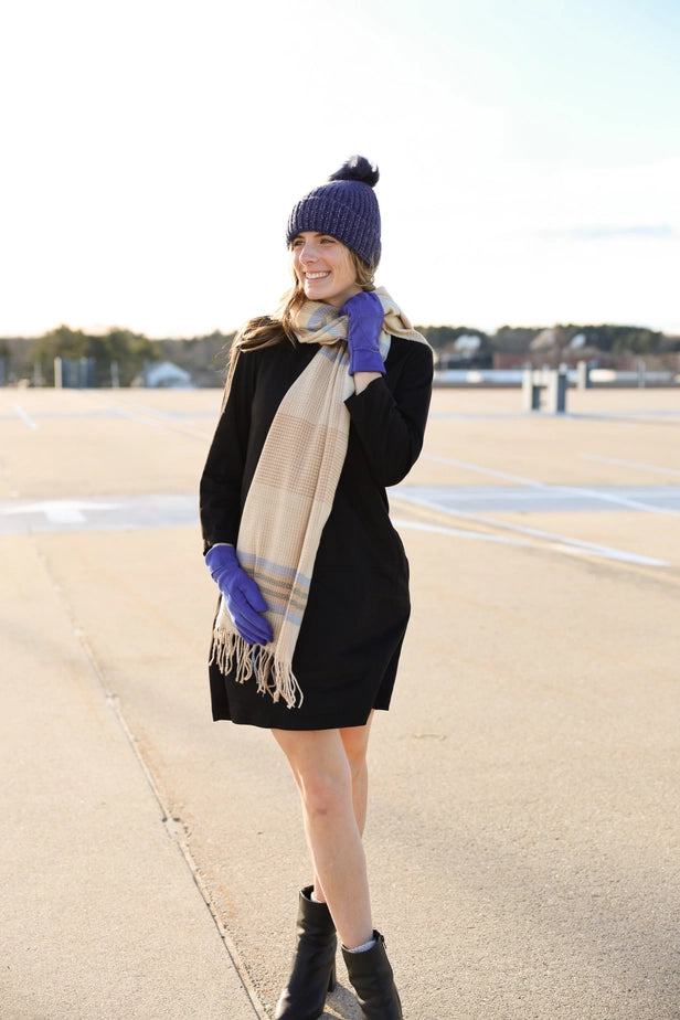 Camille Plaid Scarf - 2 Colors
