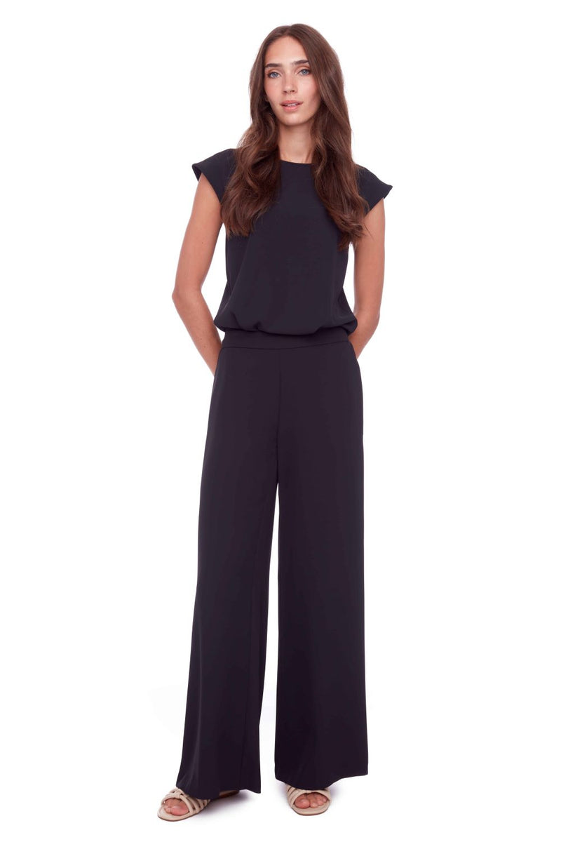 Vegan Silk Wide Leg Pant