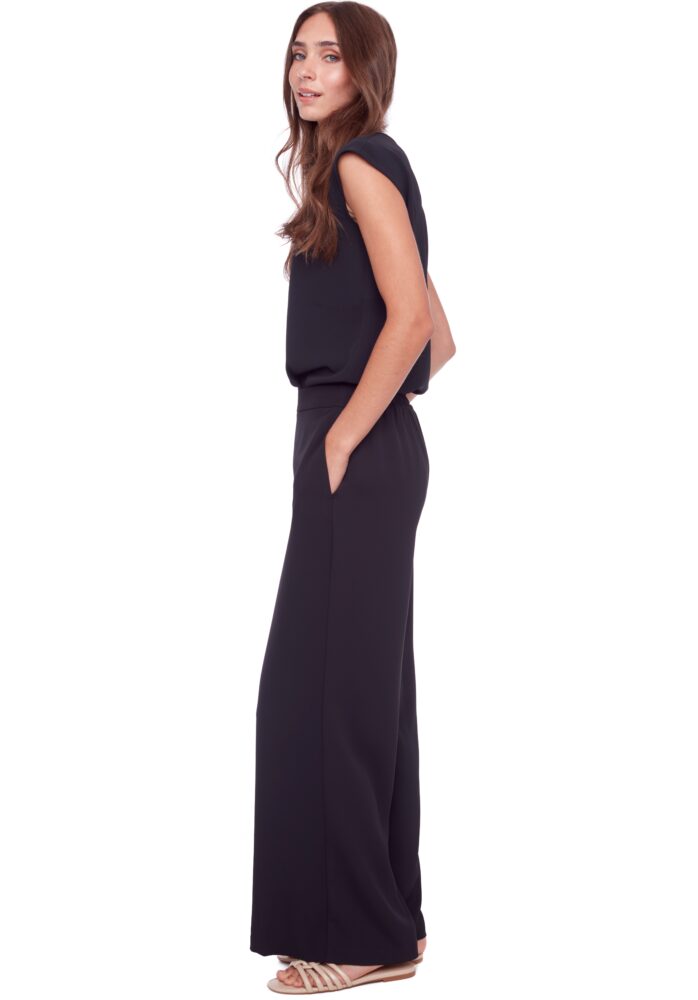 Vegan Silk Wide Leg Pant