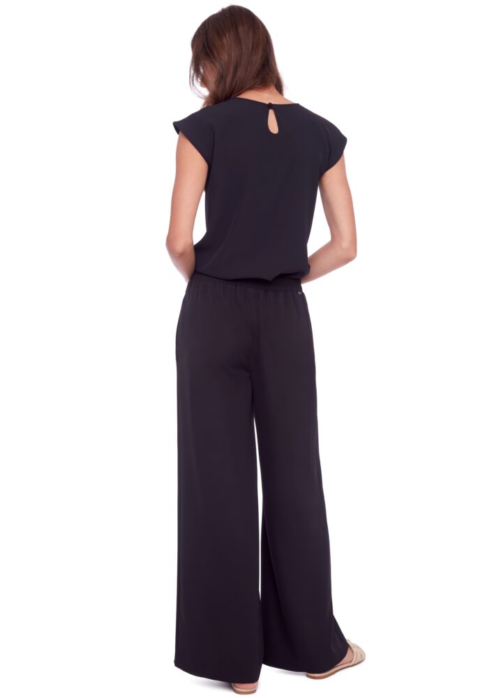 Vegan Silk Wide Leg Pant