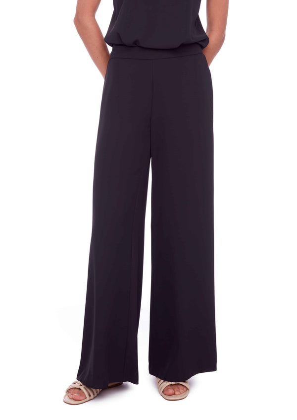 Vegan Silk Wide Leg Pant