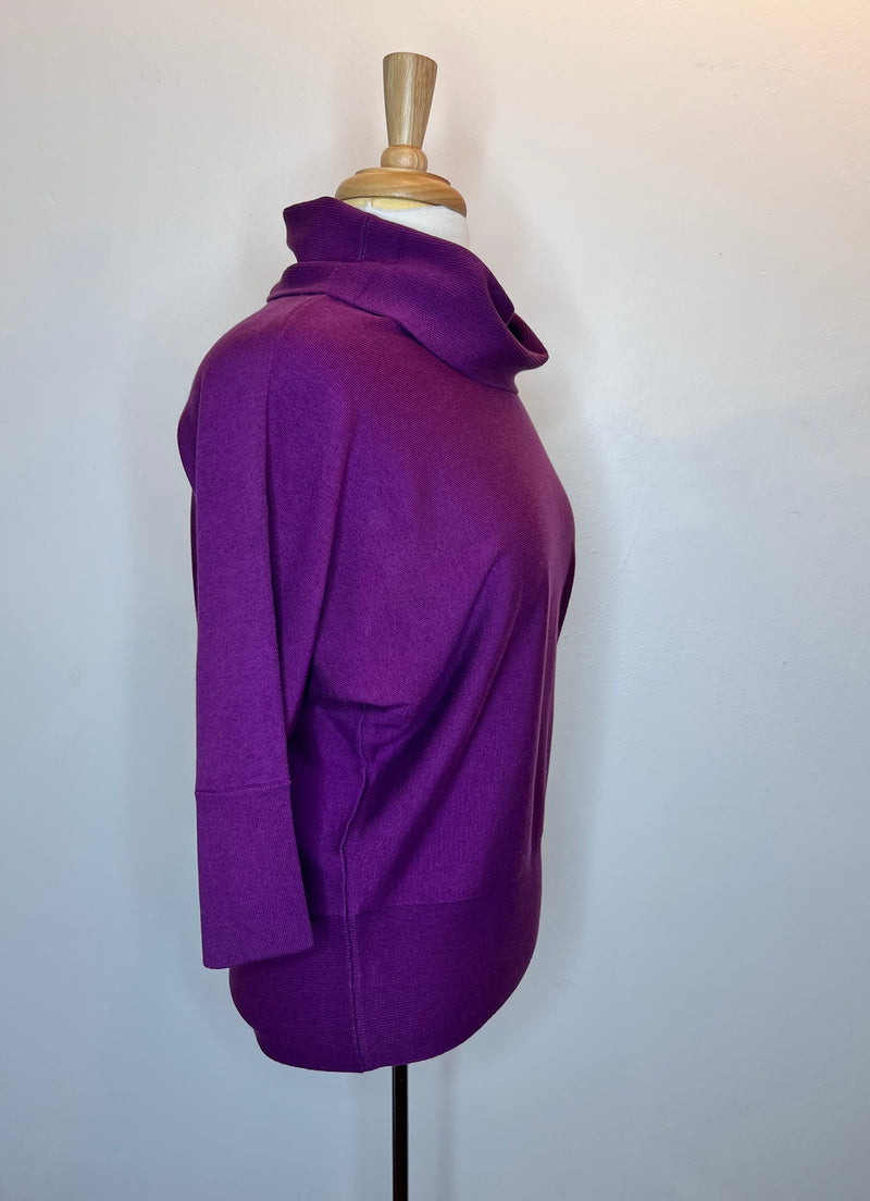 Cowl Neck Sweater - 2 Colors