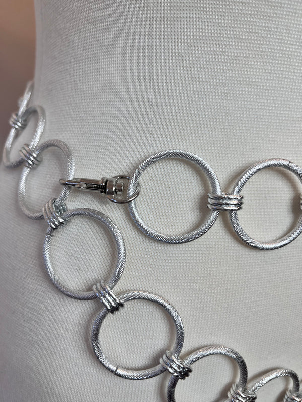 Silver Chain Belt