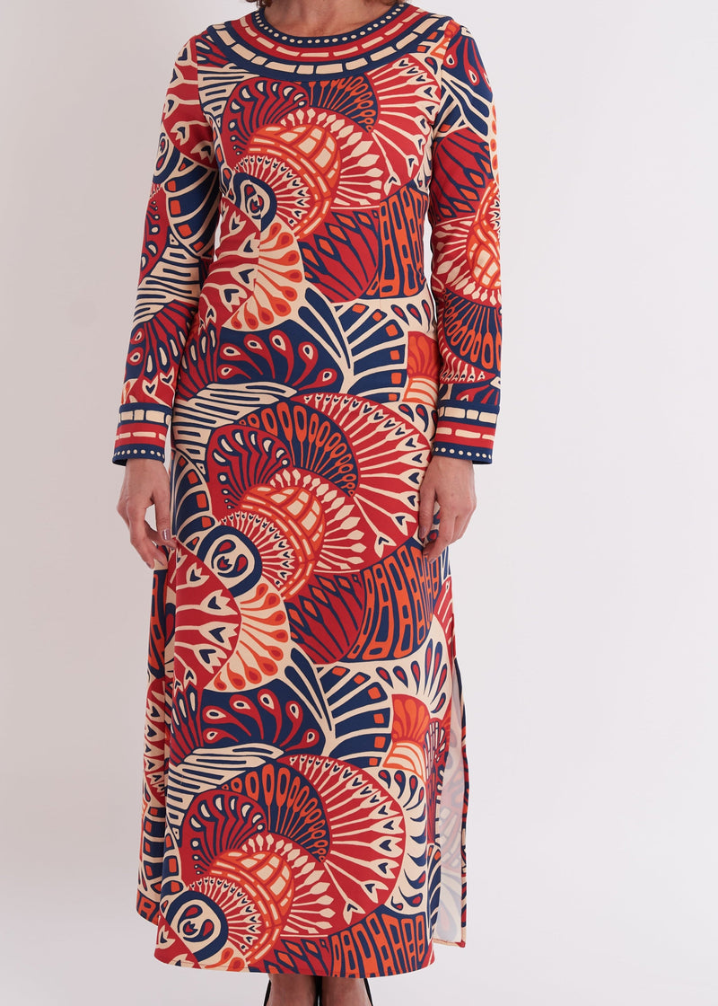 Arianne Dress - Paddle Sienna