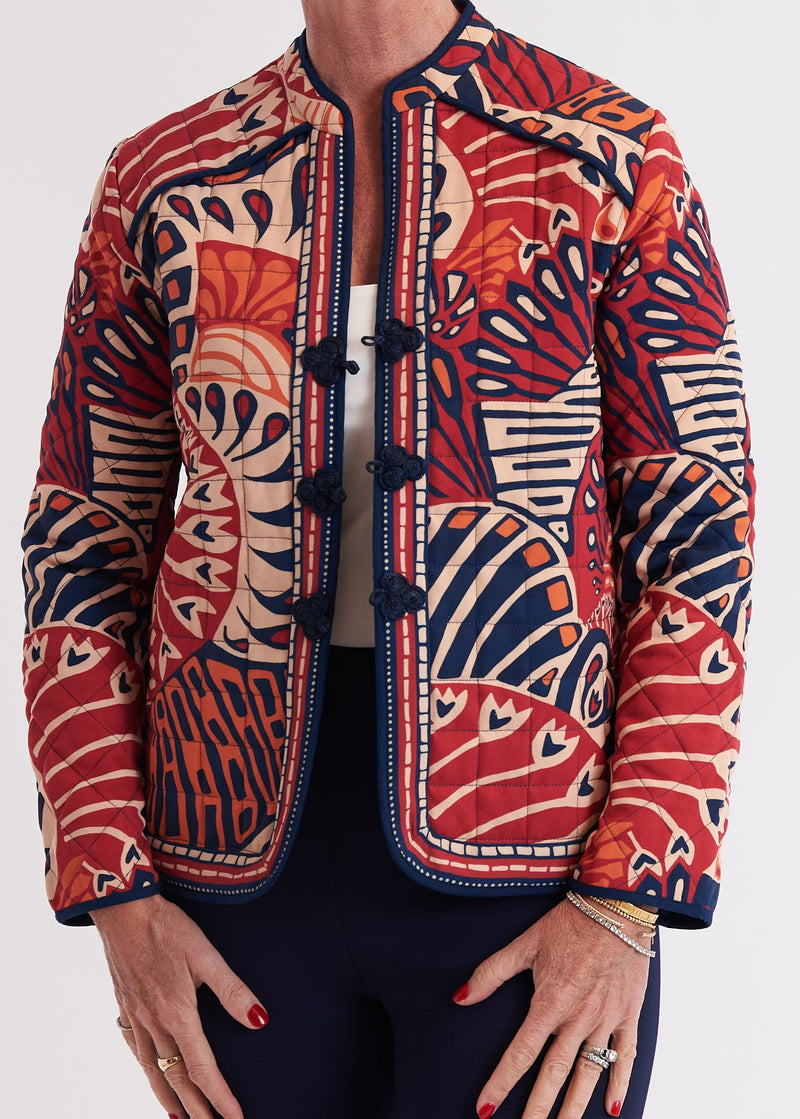 Jade Jacket - Paddle Sienna