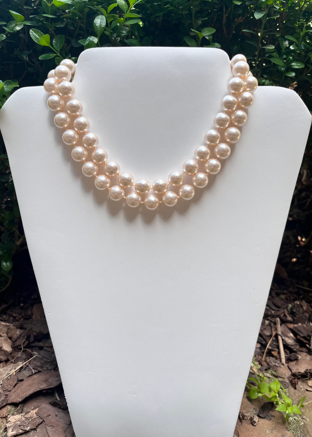 Vintage Double Pearl Choker – Ginger Howard Selections