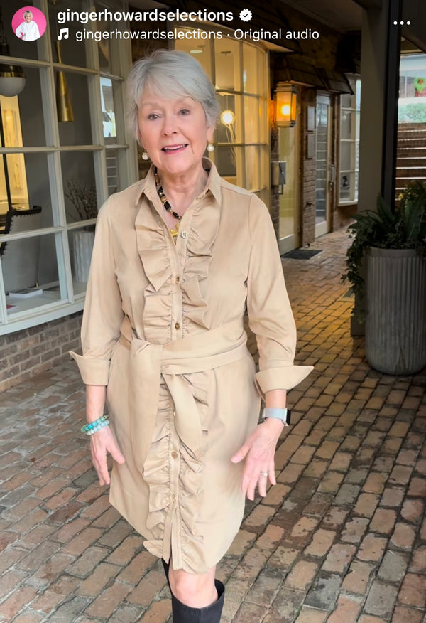 Ruffle Rumble Dress - 2 Colors