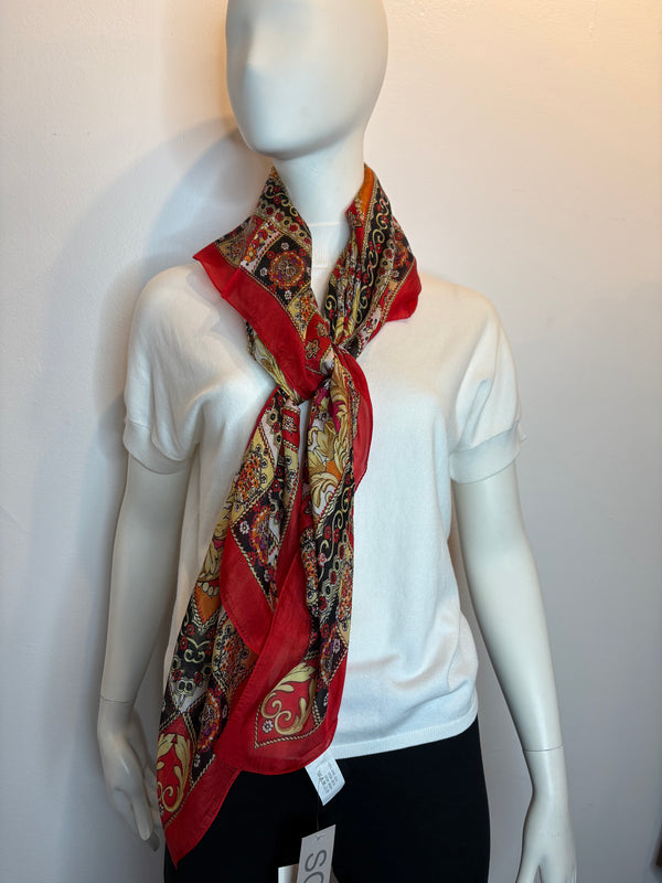 Printed Silk Square