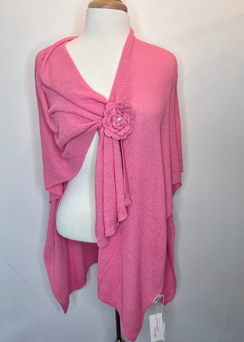 Bermuda Sail Wrap w/Removable Flower Pin