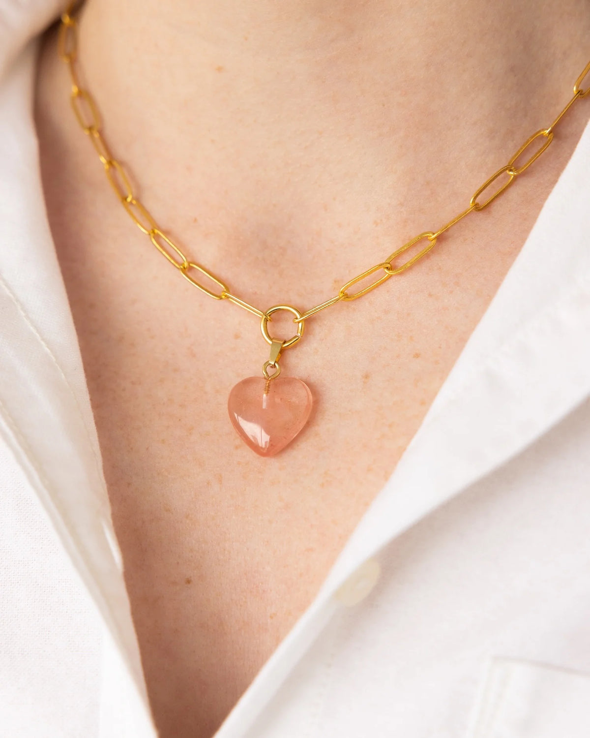 Audrey Heart Necklace