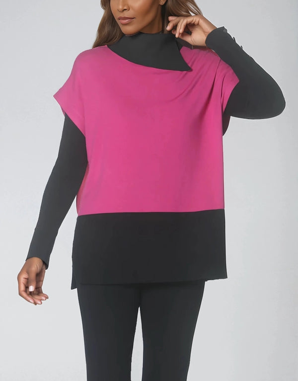 Cowlneck Popover Sweater - 2 Colors