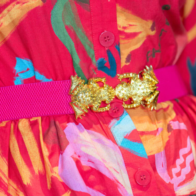 Pink Interchangeable Stretch Belt Band