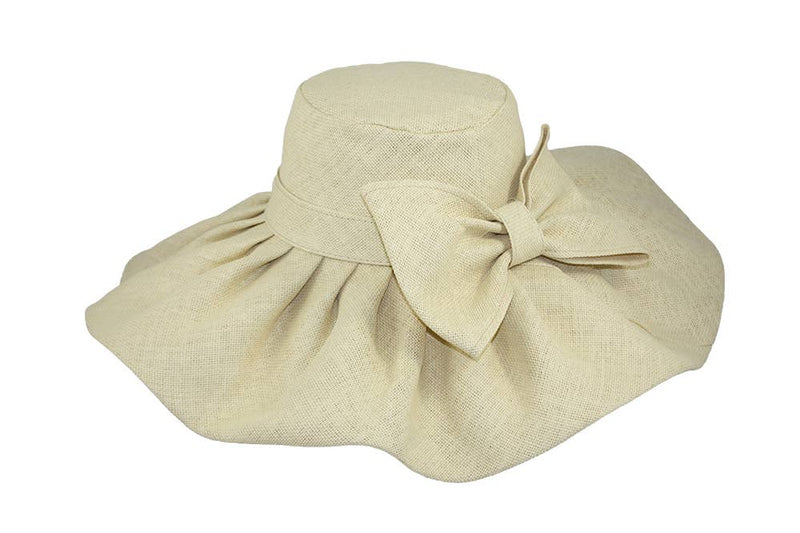 5" Pleated Brim Paper - Tan