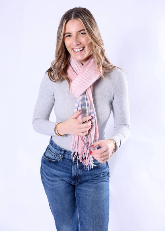 Camille Plaid Scarf - 2 Colors