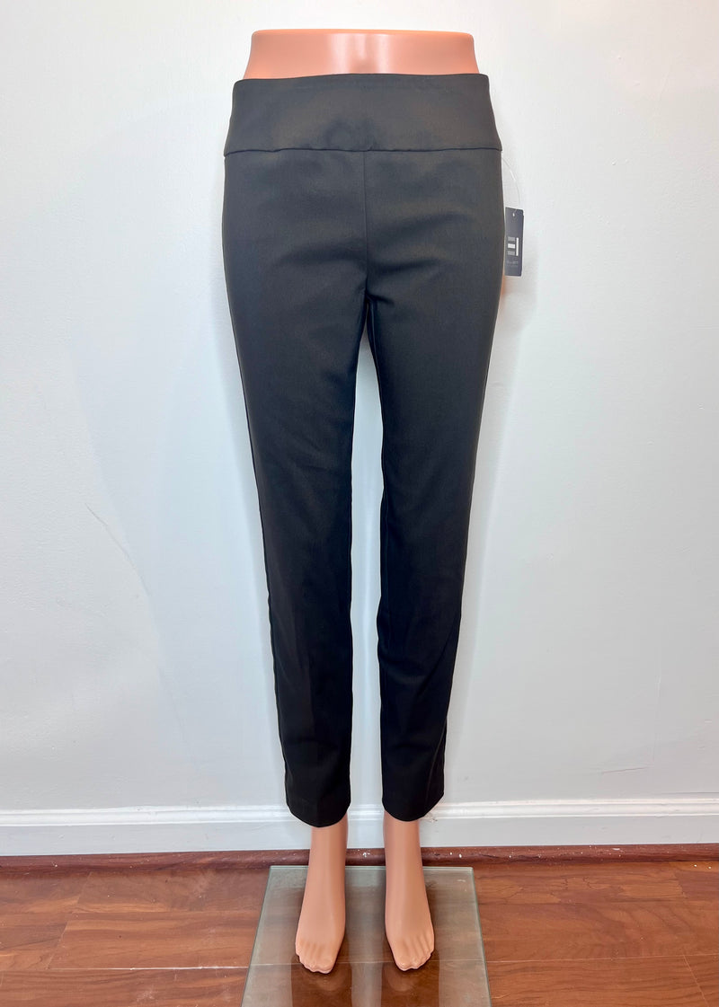 Ankle Pant w/ Back Slit - 4 Colors