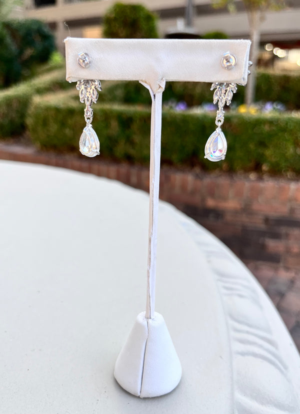 Teardrop Crystal Earrings