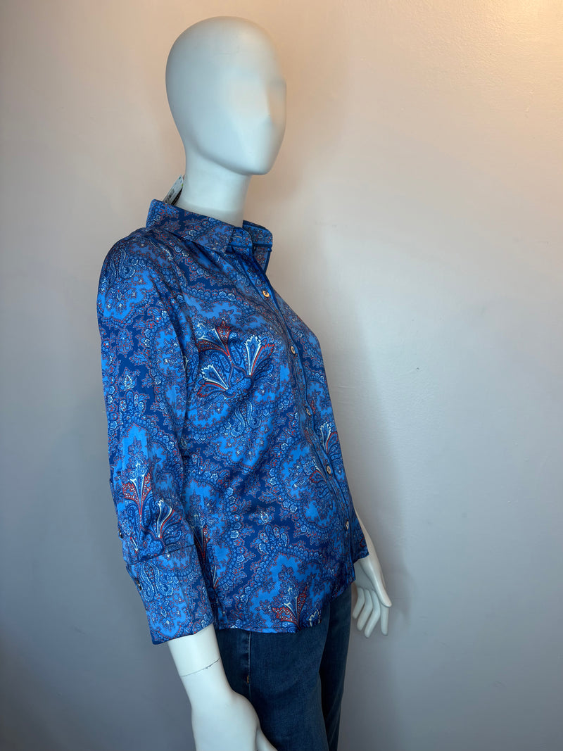 Boyfriend Shirt - Passion Paisley
