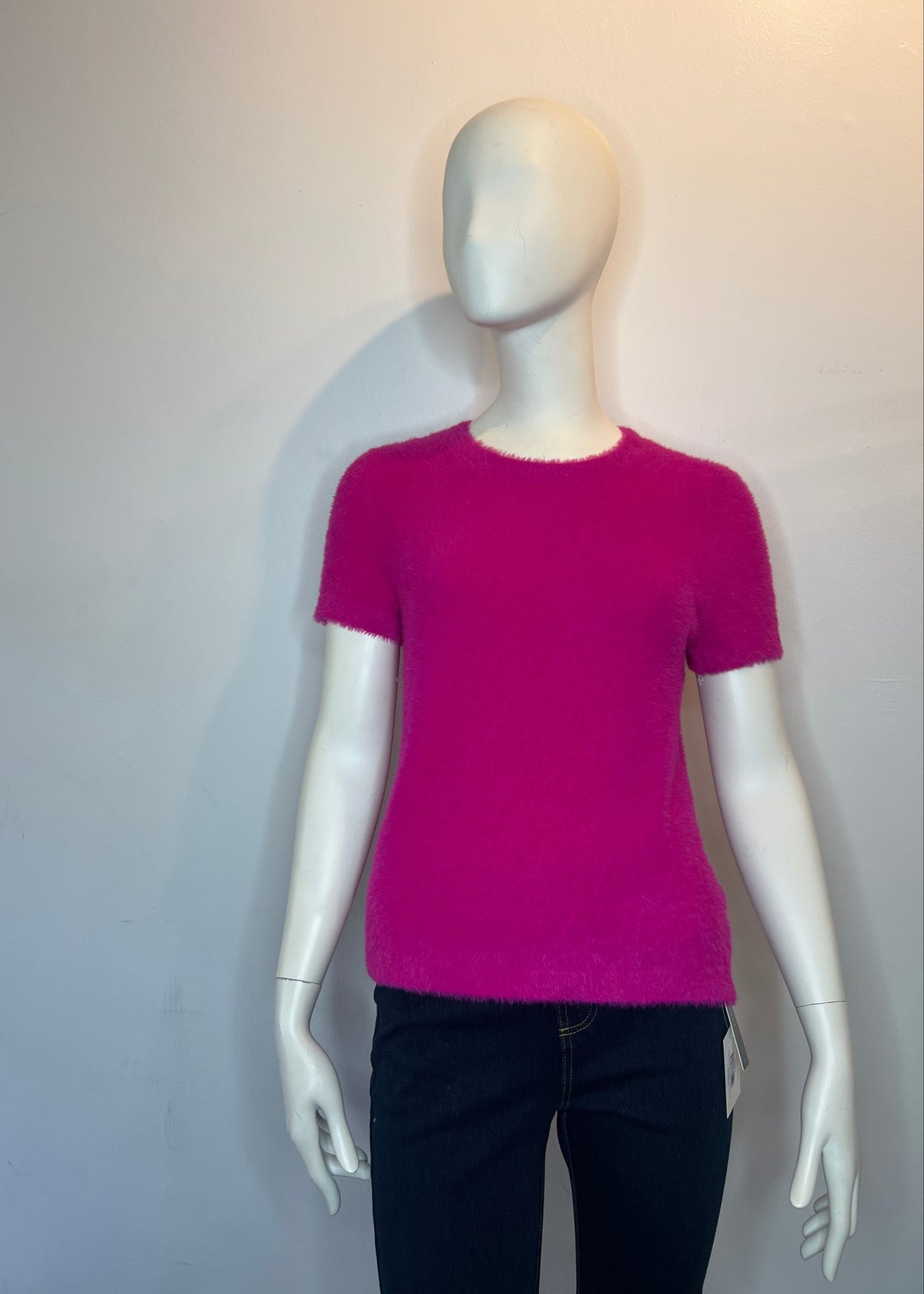 Warm and Fuzzy Short Sleeve Sweater