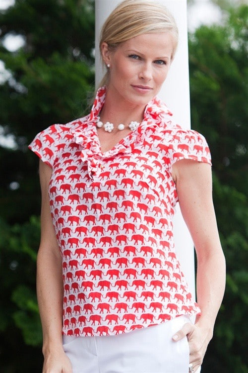 Elizabeth Elephant Blouse