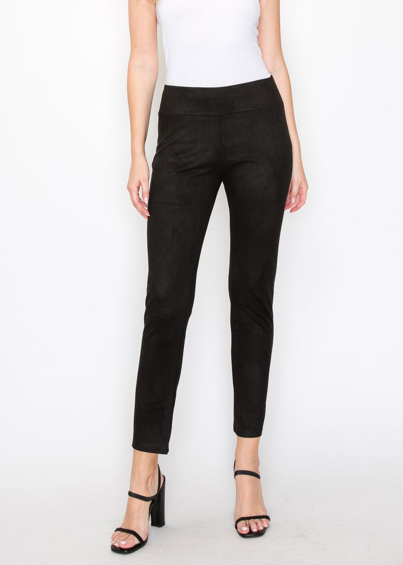 Annelise Stretch Suede Pant - 2 Colors