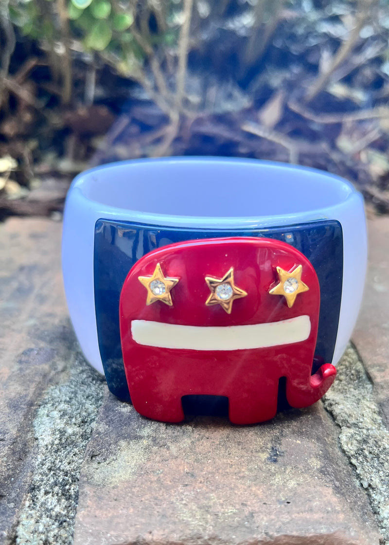 GOP Elephant Bracelet